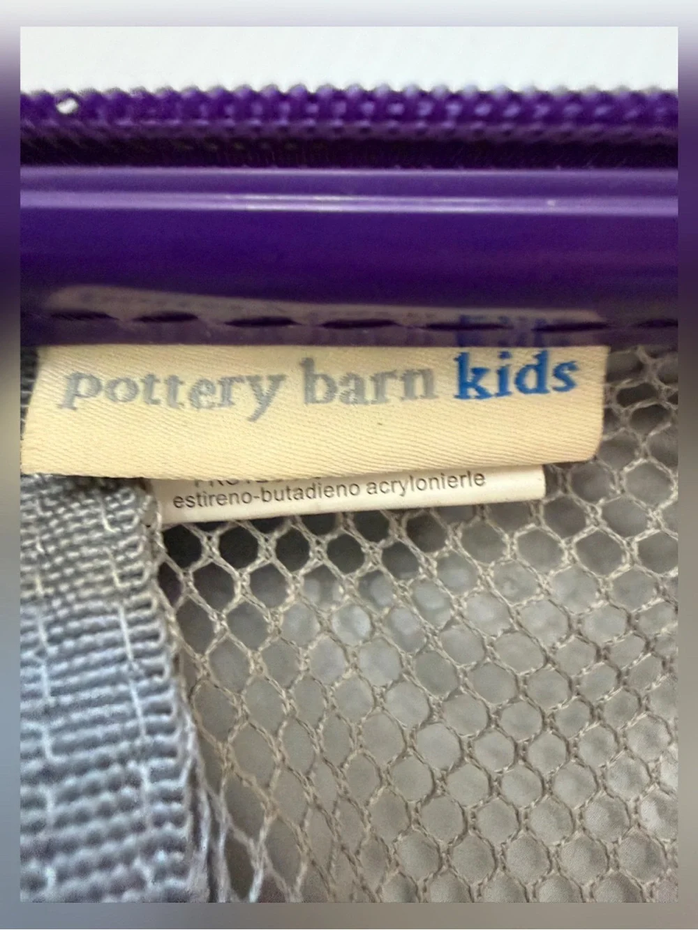 Pottery Barn Kids McKenzie Panda Print Hard Shell Lunch Box